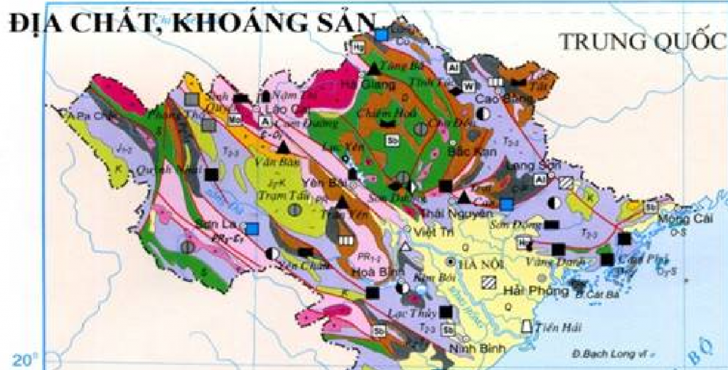 khoáng sản tập trung ở Quảng Ninh